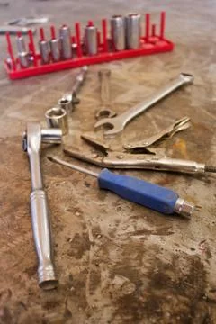 Work Tool Collection Stock Photos