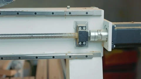 Work of transferring motion on an automatic machine Stock Footage 165857082