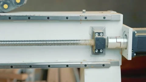 Work of transferring motion on an automatic machine Stock Footage 166026219