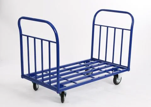 Work trolley, on white background Stock Photos