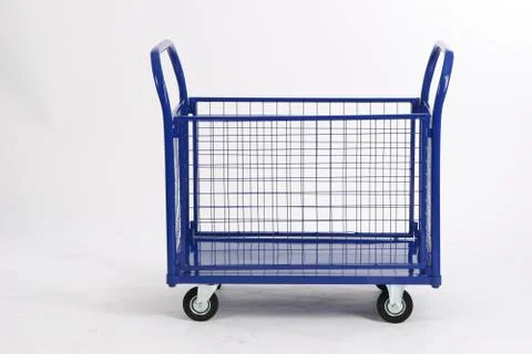 Work trolley, on white background Stock Photos