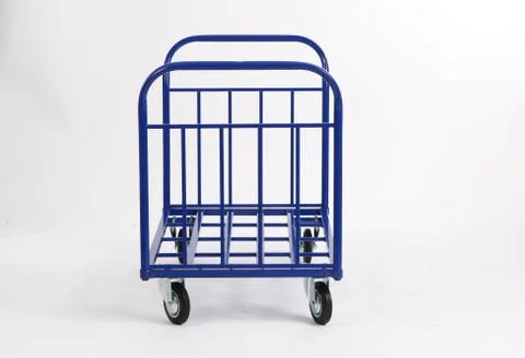 Work trolley, on white background Stock Photos
