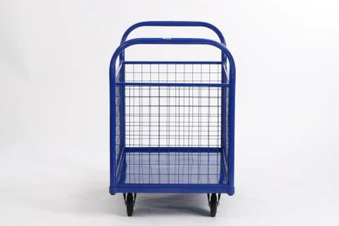 Work trolley, on white background Stock Photos