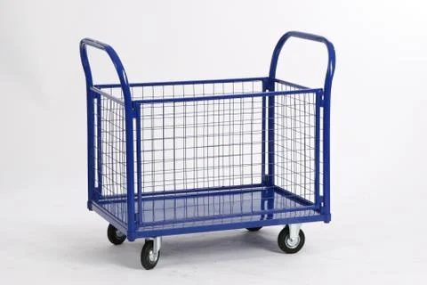 Work trolley, on white background Stock Photos