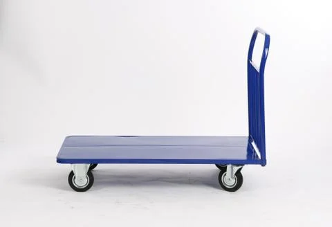 Work trolley, on white background Stock Photos