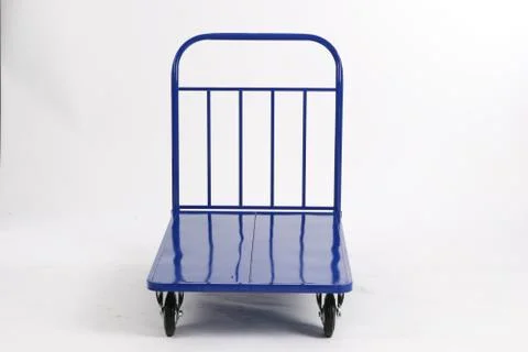 Work trolley, on white background Stock Photos