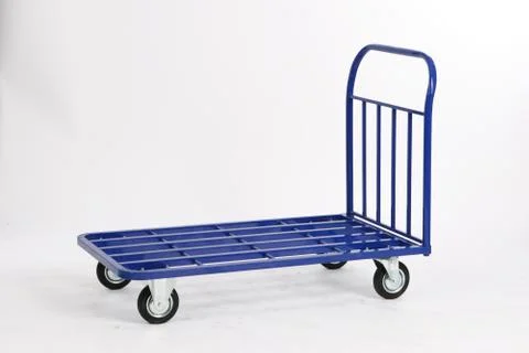 Work trolley, on white background Stock Photos