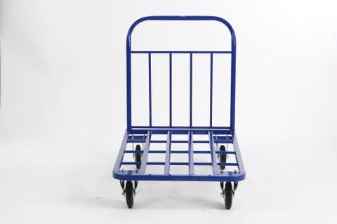 Work trolley, on white background Stock Photos