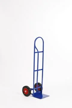 Work trolley, on white background Stock Photos