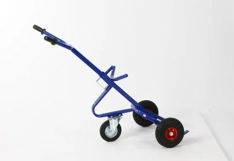 Work trolley, on white background Stock Photos