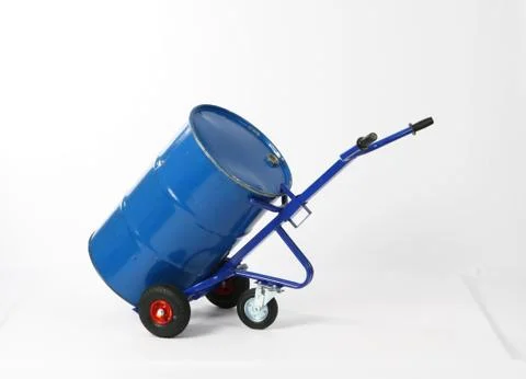 Work trolley, on white background Stock Photos