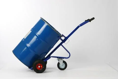 Work trolley, on white background Stock Photos