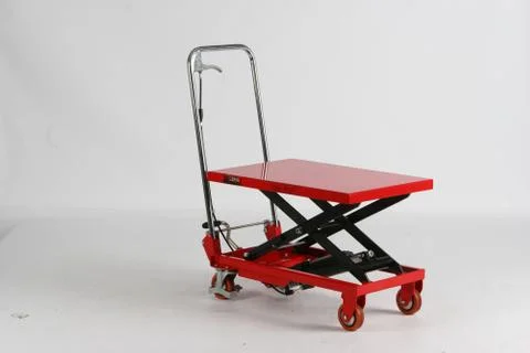 Work trolley, on white background Stock Photos