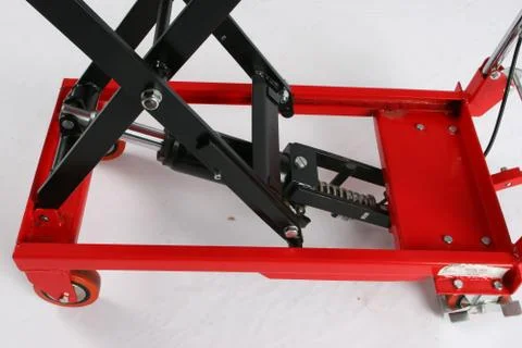 Work trolley, on white background Stock Photos