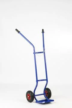 Work trolley, on white background Stock Photos