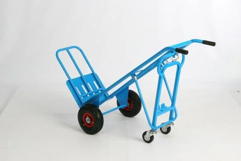 Work trolley, on white background Stock Photos