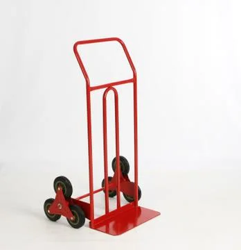 Work trolley, on white background Stock Photos