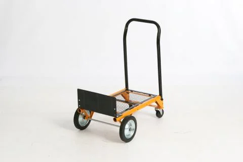 Work trolley, on white background Stock Photos