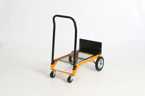Work trolley, on white background Stock Photos