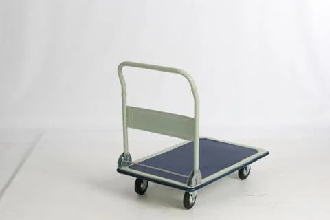 Work trolley, on white background Stock Photos