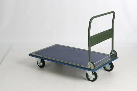 Work trolley, on white background Stock Photos