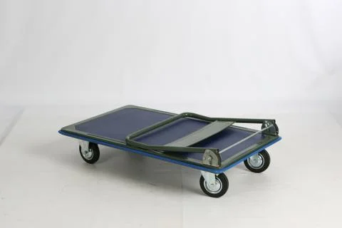 Work trolley, on white background Stock Photos
