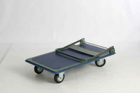 Work trolley, on white background Stock Photos