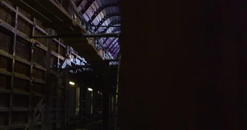 Work of a welder at the plant Stock Footage 99318462