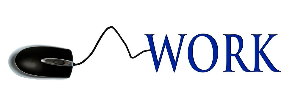 Work word Fotos Stock