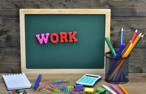 Work word 스톡 사진