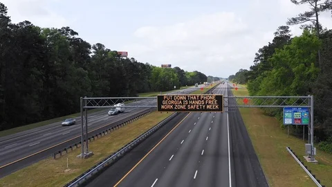 Work Zone Safety Week Stockbeeldmateriaal 106026752