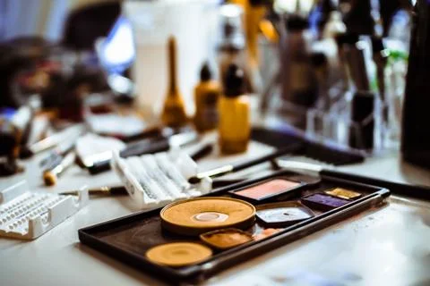 Workbench in the salon Stock Photos