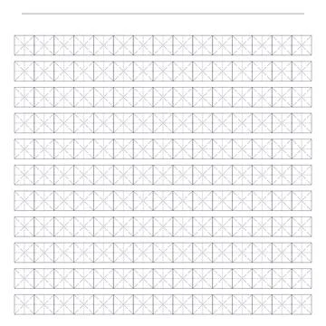 Workbook for writing hieroglyphs. Lined paper for printing. Geometric pattern Stock Illustration