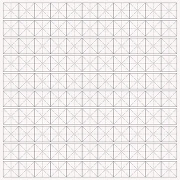 Workbook for writing hieroglyphs. Lined paper for printing. Geometric pattern 스톡 일러스트