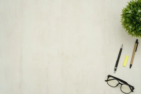 Workdesk_clean4 Stock Photos