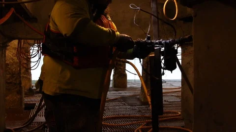 WORKER 2 Stock Footage 128004983