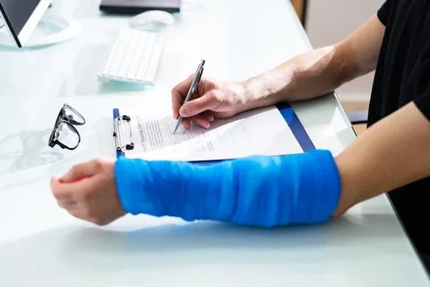 Worker Accident And Disability Compensation Stock Photos