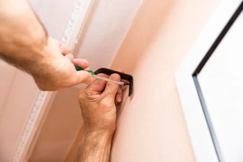 Worker arranging 写真素材