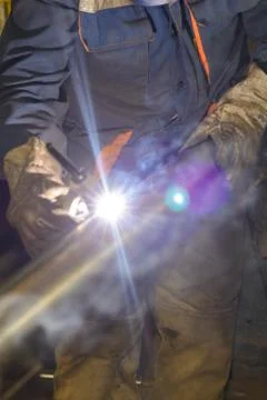 Worker assembly shop Stock Photos