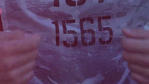 Worker brews an iron chair Stock Footage 81548448