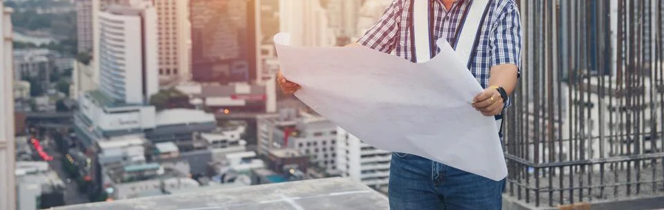The worker builder foreman engineering occupation working. Stock Photos