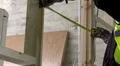 Worker checking measurements HD Footage