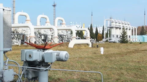 Worker Closes Recirculation Valve Stock Footage 48710261