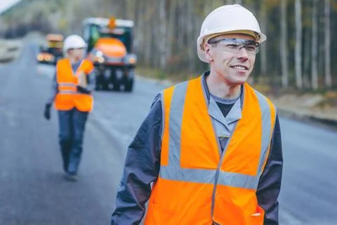 Worker construction build Stock Photos