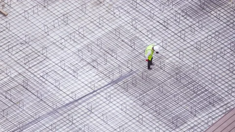 Worker On The Construction Stock Footage 168954369