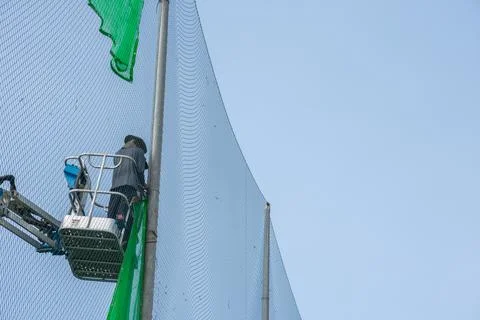 The worker on a construction site Stock Photos