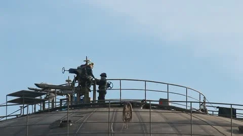 Worker with construction yard Video stock 20431627