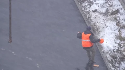 Worker dancing Stock Footage 147436602