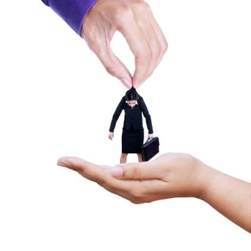 Worker exploitation concept Illustrazione stock