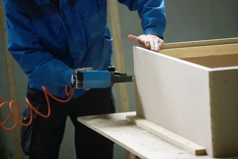 Worker in factory Stock Photos